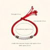 Pulsera de Fuerza Om Mani Padme Hum en Plata de Ley 999 999 Sterling Silver Om Mani Padme Hum Strength Bracelet