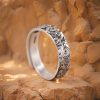 Anillo de la Suerte con Nubes Auspiciosas de Cobre Vintage Copper Vintage Auspicious Clouds Luck Ring