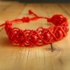Pulsera de Ágata Roja Tibetana para la Confianza y la Energía Tibetan Red Agate Confidence Energy Bracelet