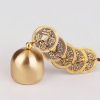 Campana de Bronce Feng Shui para la Riqueza y la Suerte Brass Feng Shui Bell for Wealth and Luck