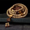 Pulsera de Paz con Semillas de Bodhi y Ojo de Tigre Bodhi Seed Tiger's Eye Peace Bracelet
