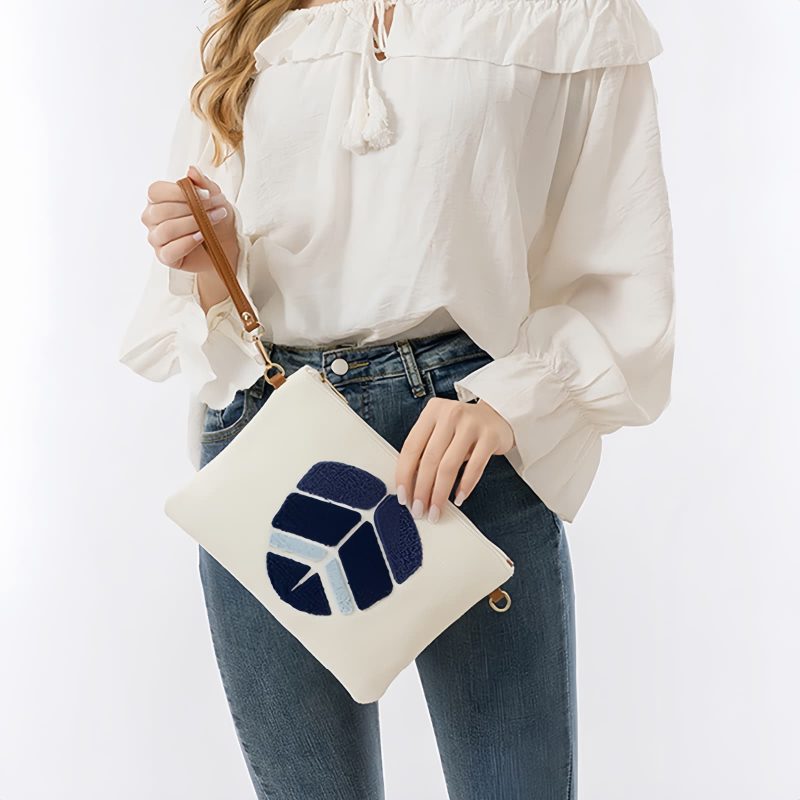 Bolso de Lona Hamsa Evil Eye Canvas Hamsa Evil Eye Crossbody Bag
