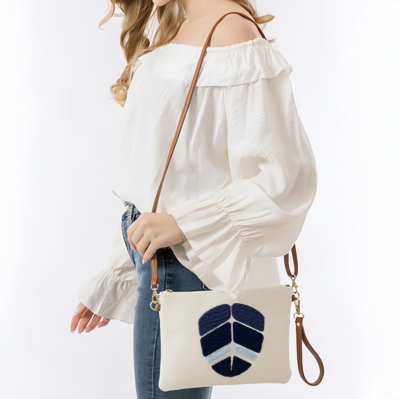 Bolso de Lona Hamsa Evil Eye Canvas Hamsa Evil Eye Crossbody Bag
