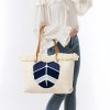 Bolso Tote de Lona con Ojo Turco y Mano de Fátima Canvas Evil Eye Hamsa Tote Bag
