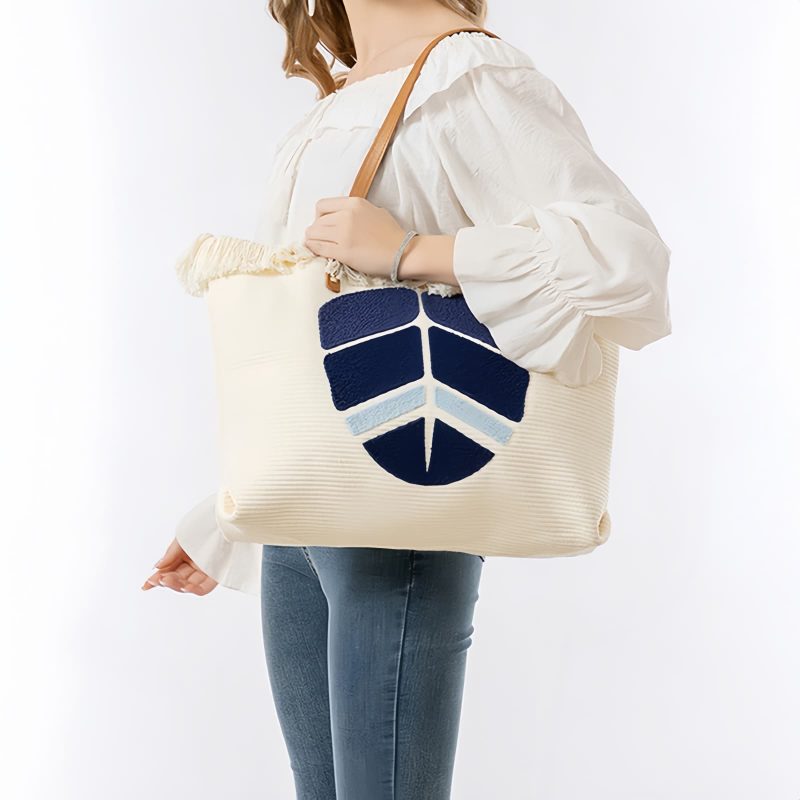 Bolso Tote de Lona con Ojo Turco y Mano de Fátima Canvas Evil Eye Hamsa Tote Bag