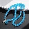 Pulsera de la Fortuna con Tres Vueltas de Crisoberilo y Pixiu Chrysoberyl Pixiu Triple Wrap Wealth Bracelet