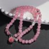 Pulsera de la Fortuna con Tres Vueltas de Crisoberilo y Pixiu Chrysoberyl Pixiu Triple Wrap Wealth Bracelet