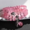 Pulsera de la Fortuna con Tres Vueltas de Crisoberilo y Pixiu Chrysoberyl Pixiu Triple Wrap Wealth Bracelet