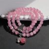 Pulsera de la Fortuna con Tres Vueltas de Crisoberilo y Pixiu Chrysoberyl Pixiu Triple Wrap Wealth Bracelet