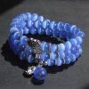 Pulsera de la Fortuna con Tres Vueltas de Crisoberilo y Pixiu Chrysoberyl Pixiu Triple Wrap Wealth Bracelet