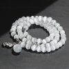 Pulsera de la Fortuna con Tres Vueltas de Crisoberilo y Pixiu Chrysoberyl Pixiu Triple Wrap Wealth Bracelet