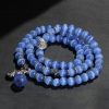 Pulsera de la Fortuna con Tres Vueltas de Crisoberilo y Pixiu Chrysoberyl Pixiu Triple Wrap Wealth Bracelet