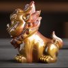 Decoración de Mascota de Té de Resina PiXiu que Cambia de Color Color Changing PiXiu Resin Tea Pet Decoration