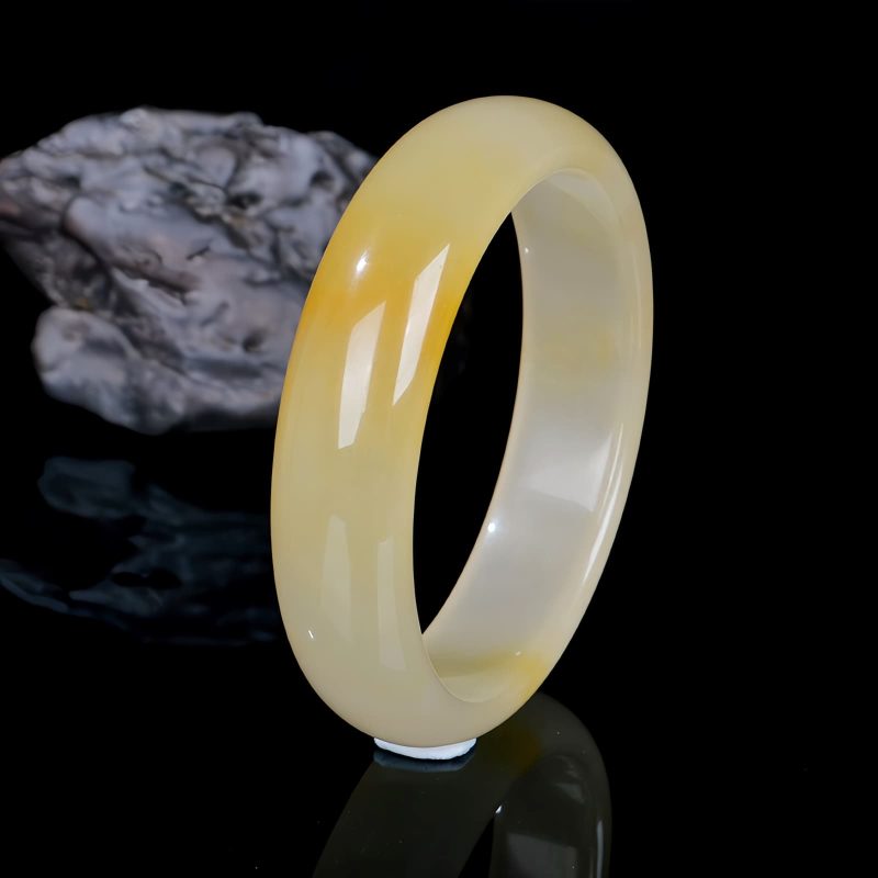 Pulsera de Protección de la Riqueza de Jade de Seda Dorada Golden Silk Jade Wealth Protection Bracelet