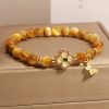 Handmade Tiger Eye Butterfly Protection Bracelet Handmade Tiger Eye Butterfly Protection Bracelet