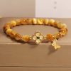 Handmade Tiger Eye Butterfly Protection Bracelet Handmade Tiger Eye Butterfly Protection Bracelet