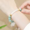 Pulsera de Confianza con Larimar y Cobre Natural Natural Larimar Copper Confidence Bracelet