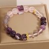 Pulsera de Sanación de Amatista Natural Natural Amethyst Healing Bracelet