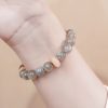Pulsera Equilibrante de Labradorita Natural Natural Labradorite Mood Balancing Bracelet