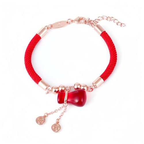 Pulsera de Atracción de Riqueza de Ágata Roja Pulsera de Atracción de Riqueza de Ágata Roja