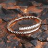 Pulsera de Equilibrio Trenzada con el Sutra del Corazón Retro Retro Heart Sutra Twisted Balance Bracelet