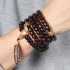 Pulsera de la Suerte con Dzi de Tres Ojos y Jade Three-Eyed Dzi Bead & Jade Luck Bracelet