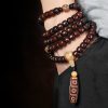 Pulsera de la Suerte con Dzi de Tres Ojos y Jade Three-Eyed Dzi Bead & Jade Luck Bracelet