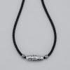 Schutzanhänger mit Neun-Augen-Dzi-Perle aus 999er Sterlingsilber 999 Sterling Silver Nine-Eye Dzi Bead Protection Necklace Pendant