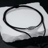 Schutzanhänger mit Neun-Augen-Dzi-Perle aus 999er Sterlingsilber 999 Sterling Silver Nine-Eye Dzi Bead Protection Necklace Pendant