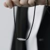 Schutzanhänger mit Neun-Augen-Dzi-Perle aus 999er Sterlingsilber 999 Sterling Silver Nine-Eye Dzi Bead Protection Necklace Pendant