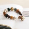 Gelang Kebijaksanaan Lotus Biji Bodhi Bodhi Seed Lotus Wisdom Bracelet