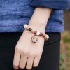 Gelang Kebijaksanaan Lotus Biji Bodhi Bodhi Seed Lotus Wisdom Bracelet