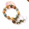 Pulsera de Armonía de Sándalo Verde y Semilla de Bodhi Bodhi Seed Green Sandalwood Harmony Bracelet