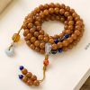 Pulsera Mala de Meditación con 108 Cuentas de Semilla de Bodhi Bodhi Seed 108 Beads Meditation Mala Bracelet