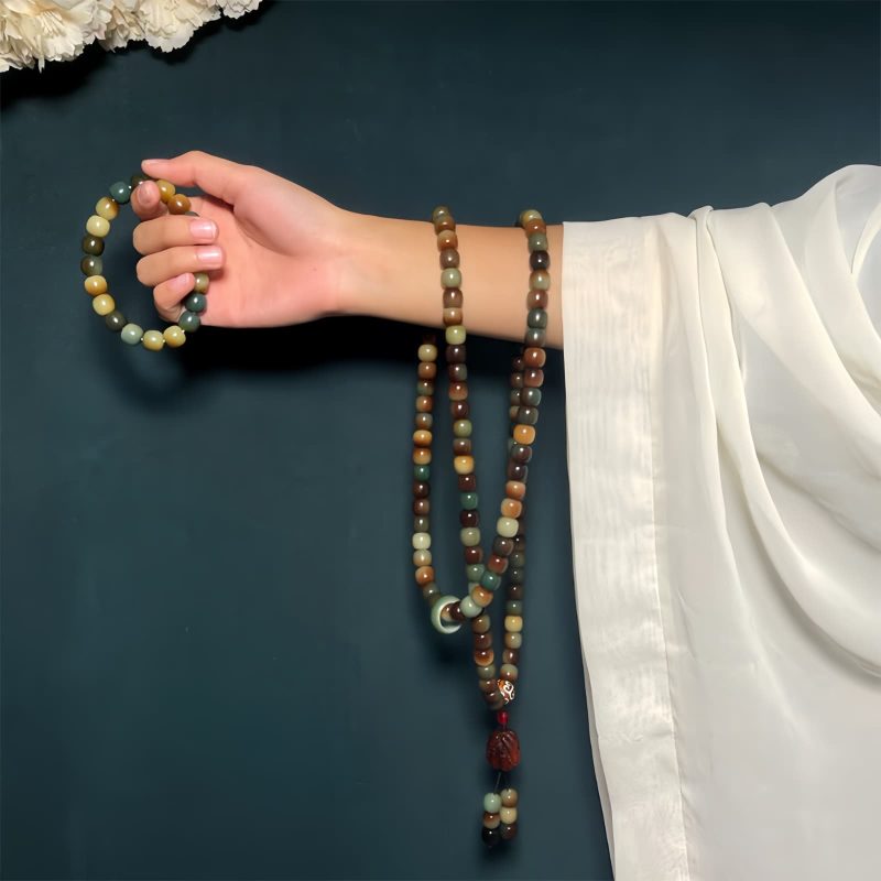 Gelang Kebijaksanaan 108 Biji Bodhi Bodhi Seed 108 Wisdom Bracelet