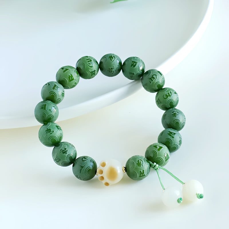 Gelang Harmoni Bijian Bodhi Om Mani Padme Hum Bodhi Seed Om Mani Padme Hum Harmony Bracelet
