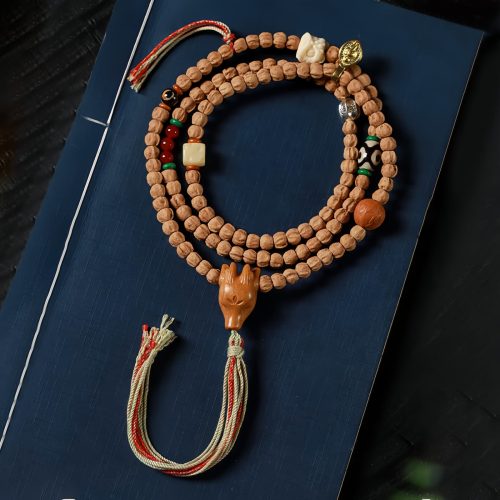 Gelang Mala Kebijaksanaan Batu Akik Merah Benih Bodhi Gelang Mala Kebijaksanaan Batu Akik Merah Benih Bodhi