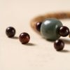 Pulseira de Sabedoria de Sementes de Bodhi e Sândalo Vermelho Bodhi Seed and Red Sandalwood Wisdom Bracelet