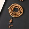 Pulsera de la Abundancia con Cuentas Dzi de Tres Ojos y Semillas de Bodhi Bodhi Seed Three-eyed Dzi Bead Wealth Bracelet