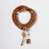Pulsera de la Abundancia con Cuentas Dzi de Tres Ojos y Semillas de Bodhi Bodhi Seed Three-eyed Dzi Bead Wealth Bracelet