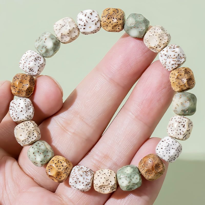 カラフル菩提樹の富のブレスレット Colorful Bodhi Seed Wealth Bracelet