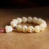 Gelang Harmonisasi Cakar Kucing Biji Bodhi Alami Natural Bodhi Seed Cat Paw Harmony Bracelet