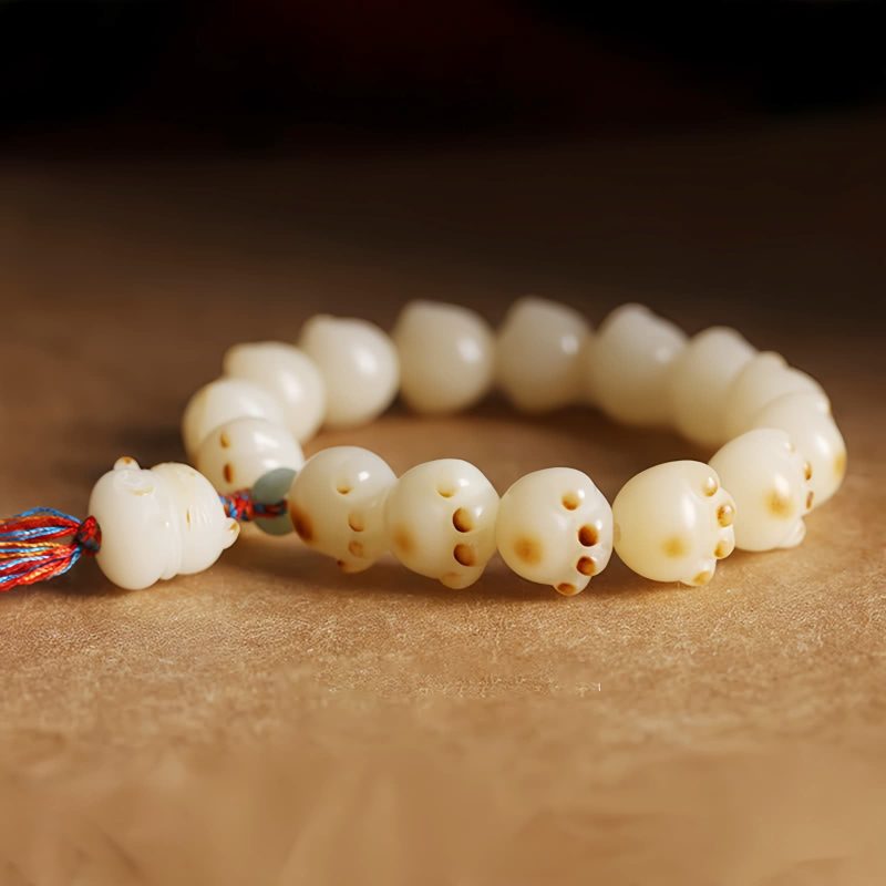 Gelang Harmonisasi Cakar Kucing Biji Bodhi Alami Natural Bodhi Seed Cat Paw Harmony Bracelet