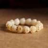 Gelang Harmonisasi Cakar Kucing Biji Bodhi Alami Natural Bodhi Seed Cat Paw Harmony Bracelet