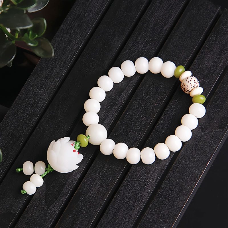 天然菩提子幸運ブレスレット Natural Bodhi Seed Luck Bracelet
