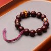 Pulsera de Paz con Semillas de Bodhi Naturales Natural Bodhi Seed Peace Bracelet