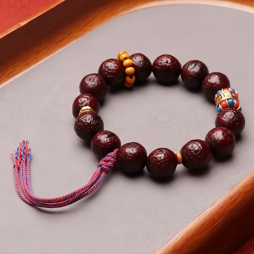 Pulsera de Paz con Semillas de Bodhi Naturales Pulsera de Paz con Semillas de Bodhi Naturales