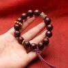 Pulsera de Paz con Semillas de Bodhi Naturales Natural Bodhi Seed Peace Bracelet