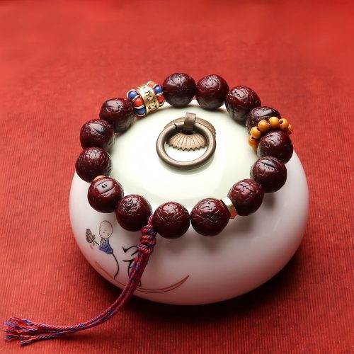 Pulsera de Paz con Semillas de Bodhi Naturales Pulsera de Paz con Semillas de Bodhi Naturales
