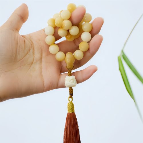 Gelang Pesona Singa Menari dari Biji Bodhi Alami Gelang Pesona Singa Menari dari Biji Bodhi Alami